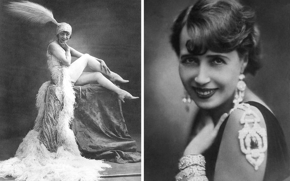 2 photos de mistinguett