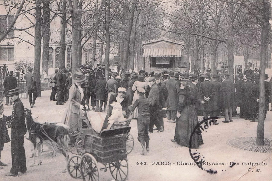 carte postale de guignol