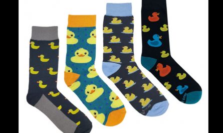 chaussettes avec motifs canard